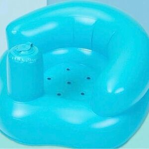 Inflatable Blue Kids Chair